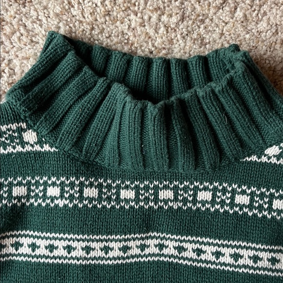 Vintage Gap Fair Isle Turtleneck Sweater - Picture 2 of 6